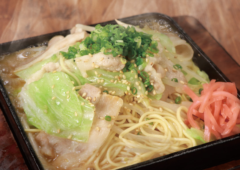 博多名物焼きラーメン