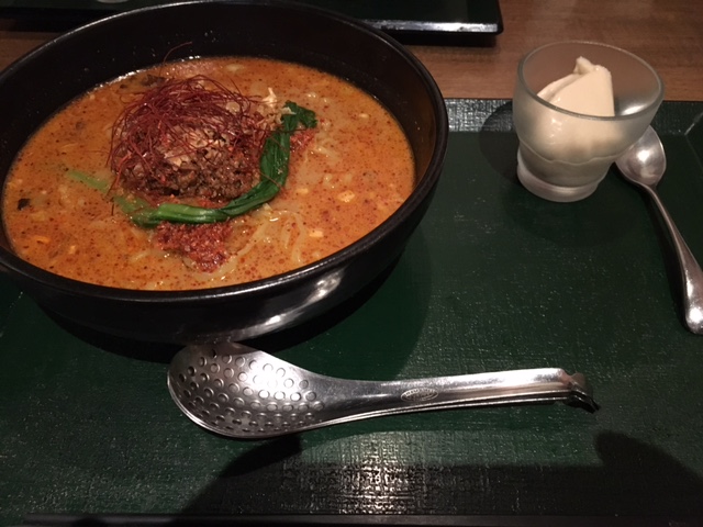 辛さもお好みで☆赤担々麺♪