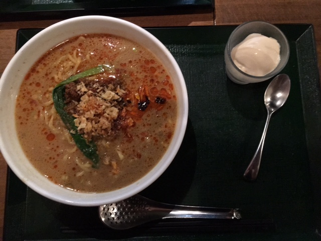 まろやかさがたまらない☆白担々麺！