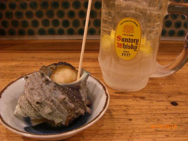 焼鳥だけではなくサザエやホッケなどの海鮮系もあります♪