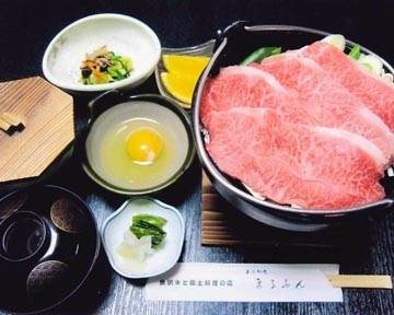 絶品！牛鍋定食☆米沢牛を堪能しましょう♪2000円