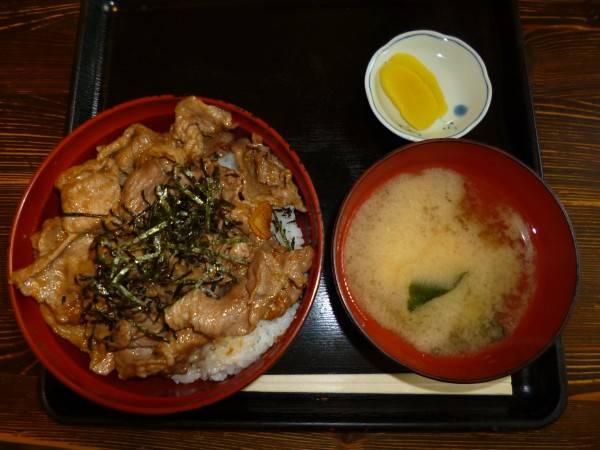 しょうがやき丼