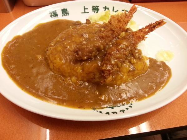 エビフライカレー