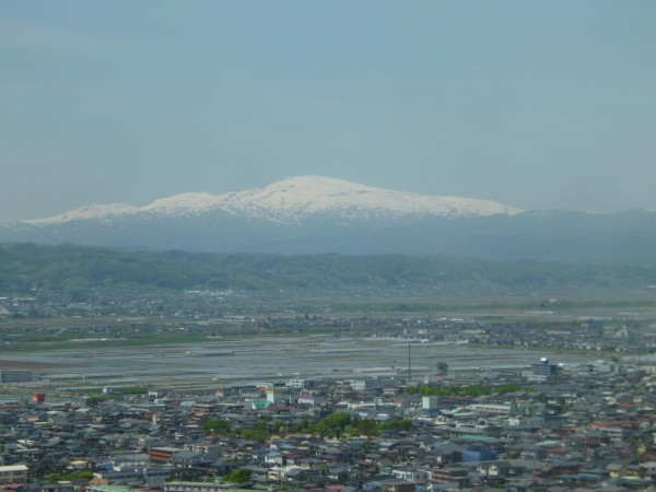 24階からみえる「月山」