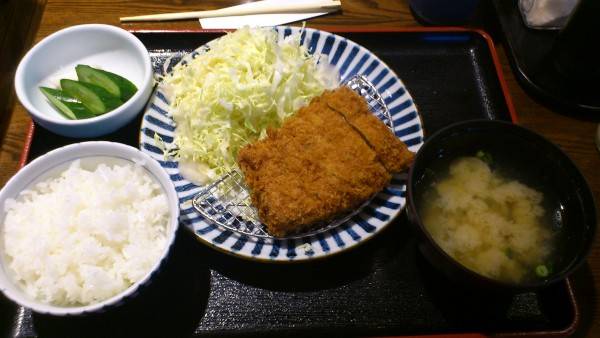 ヒレカツ定食