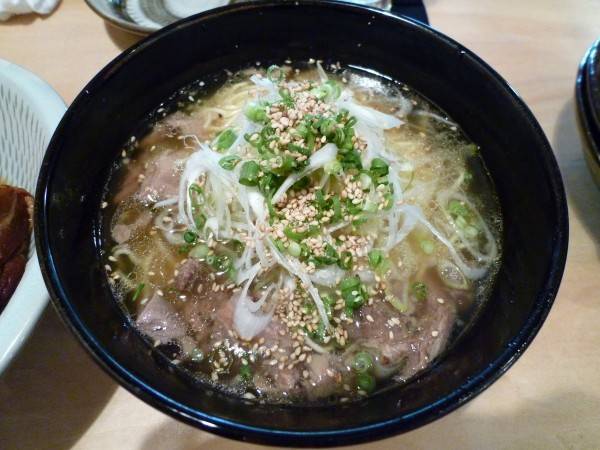 おすすめの牛すじラーメン