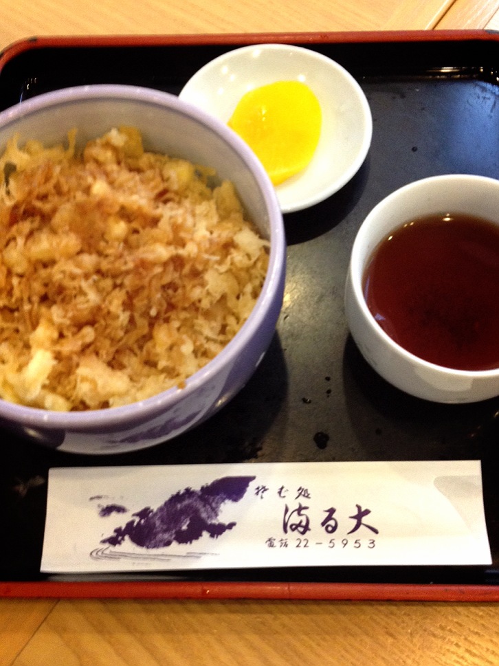 天かす丼