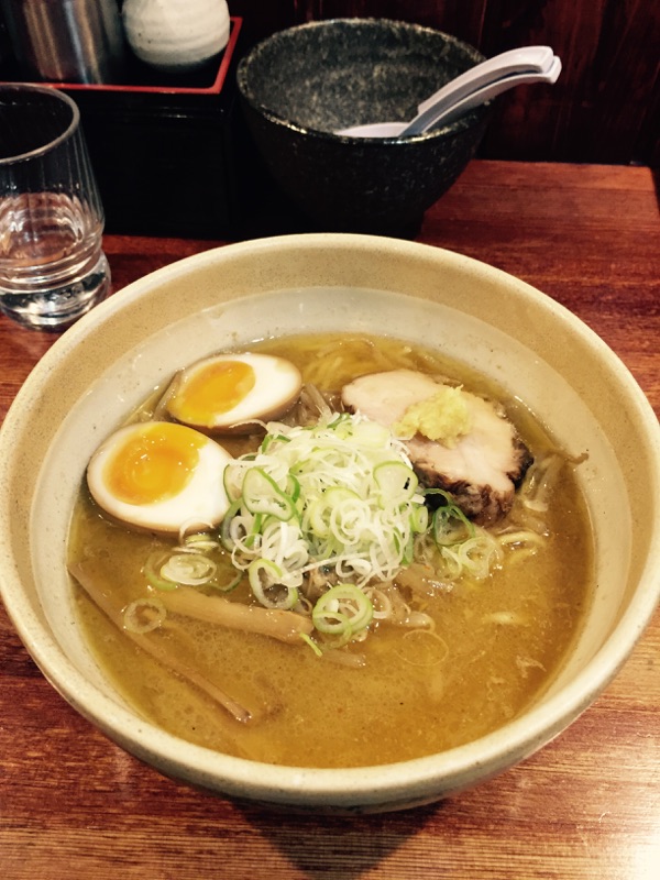 味噌ラーメン＆トッピング味付玉子