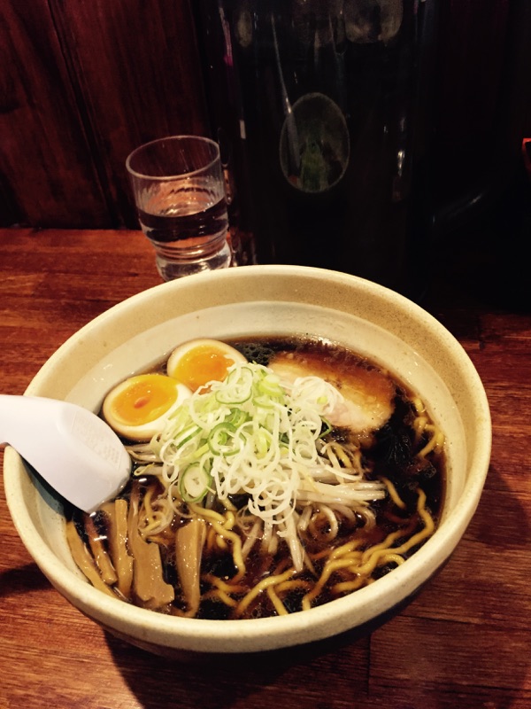 醤油ラーメン＆トッピング味付玉子