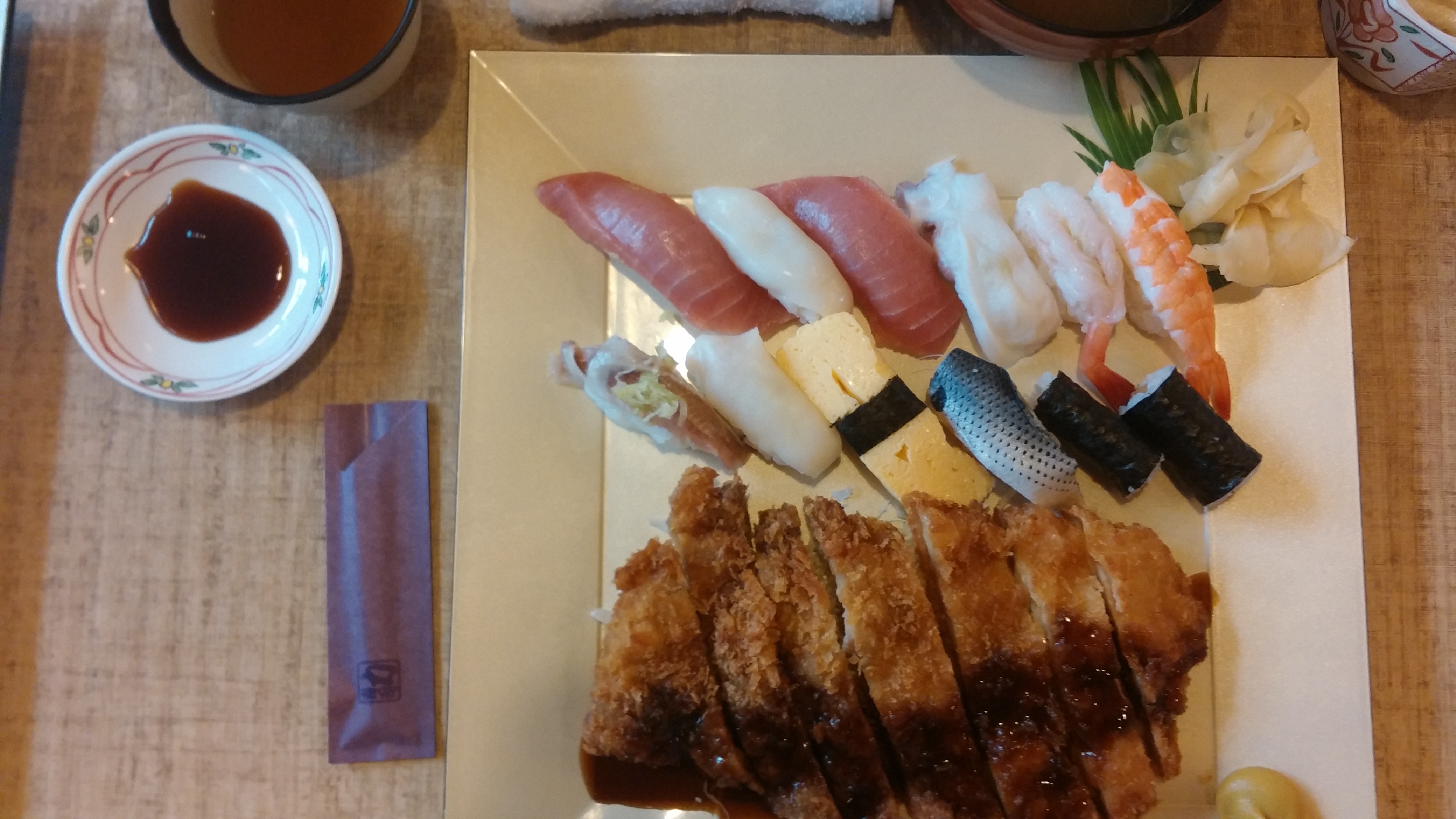 寿司カツセット