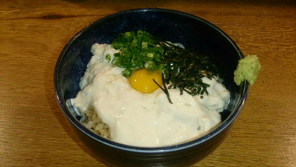 汲み上げ湯葉の丼