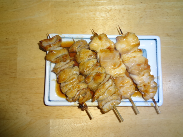 焼き鳥（もも・皮）