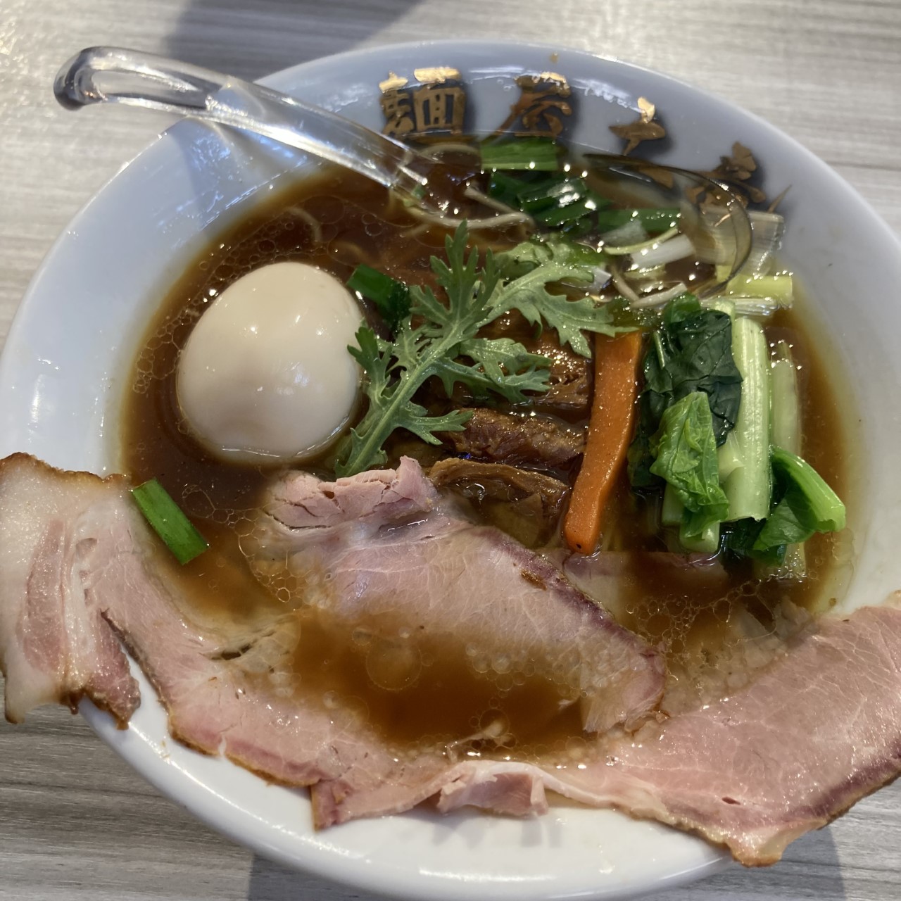 生醤油ラーメン