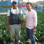 地元の野菜農家さんとコラボ