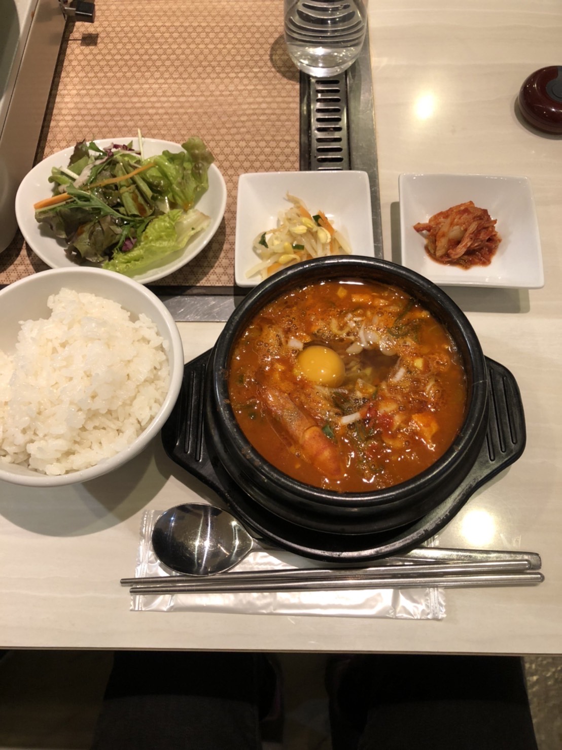 純豆腐チゲ定食