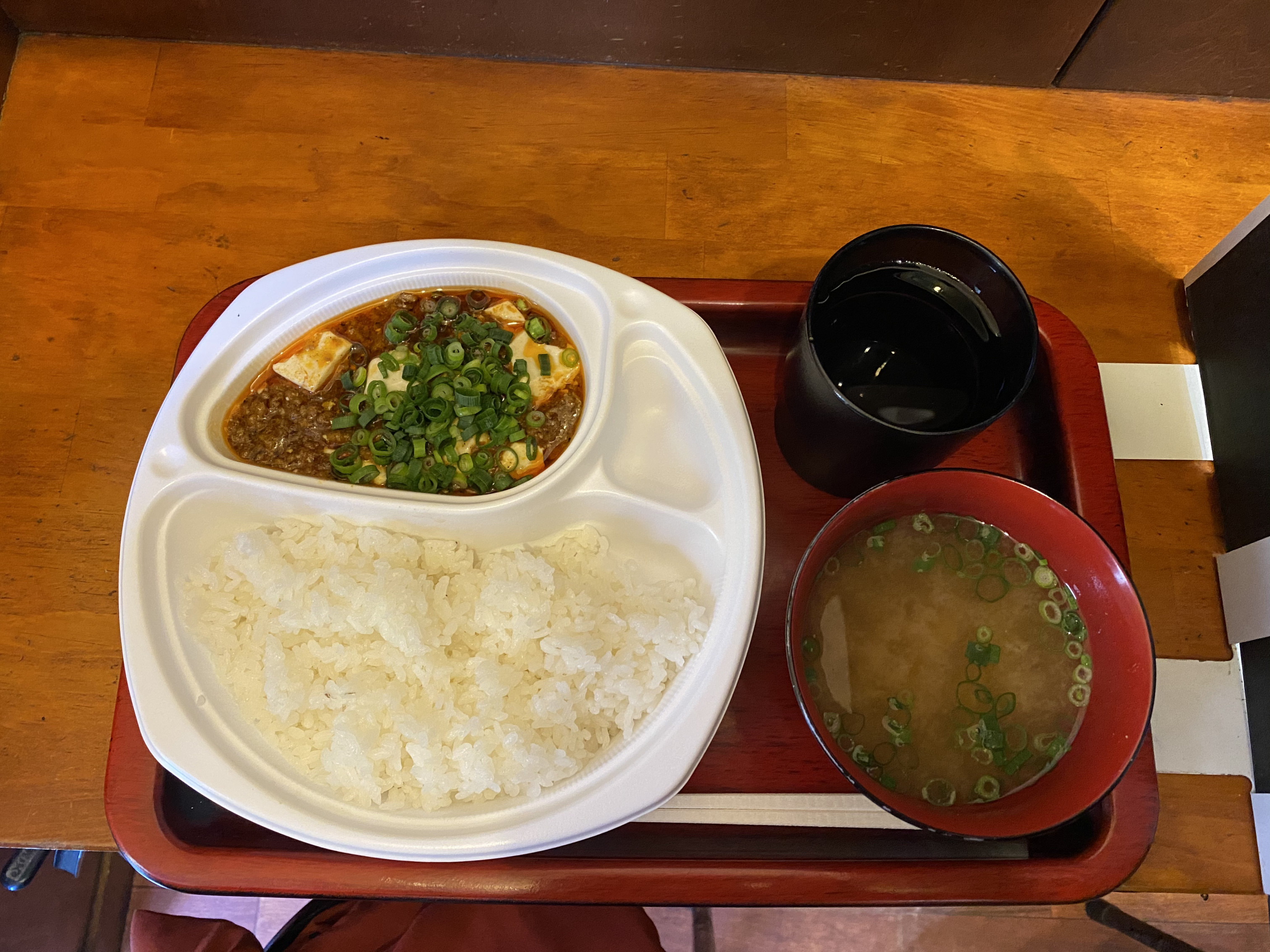 赤丼(海老油麻婆丼)