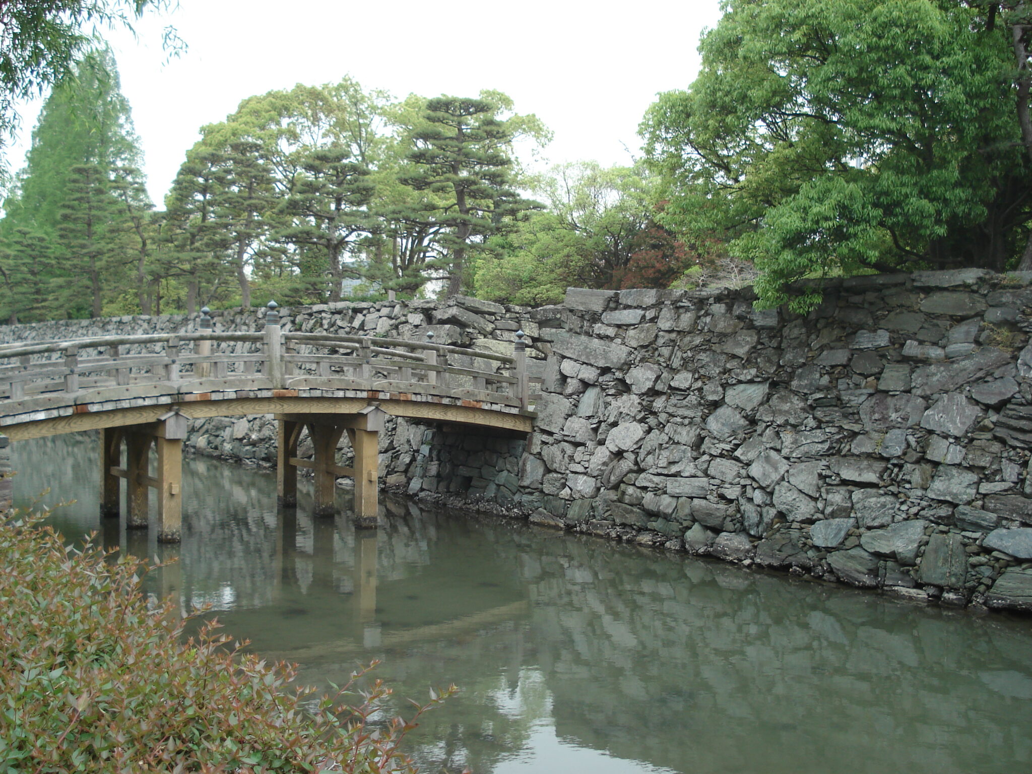 徳島城の石垣