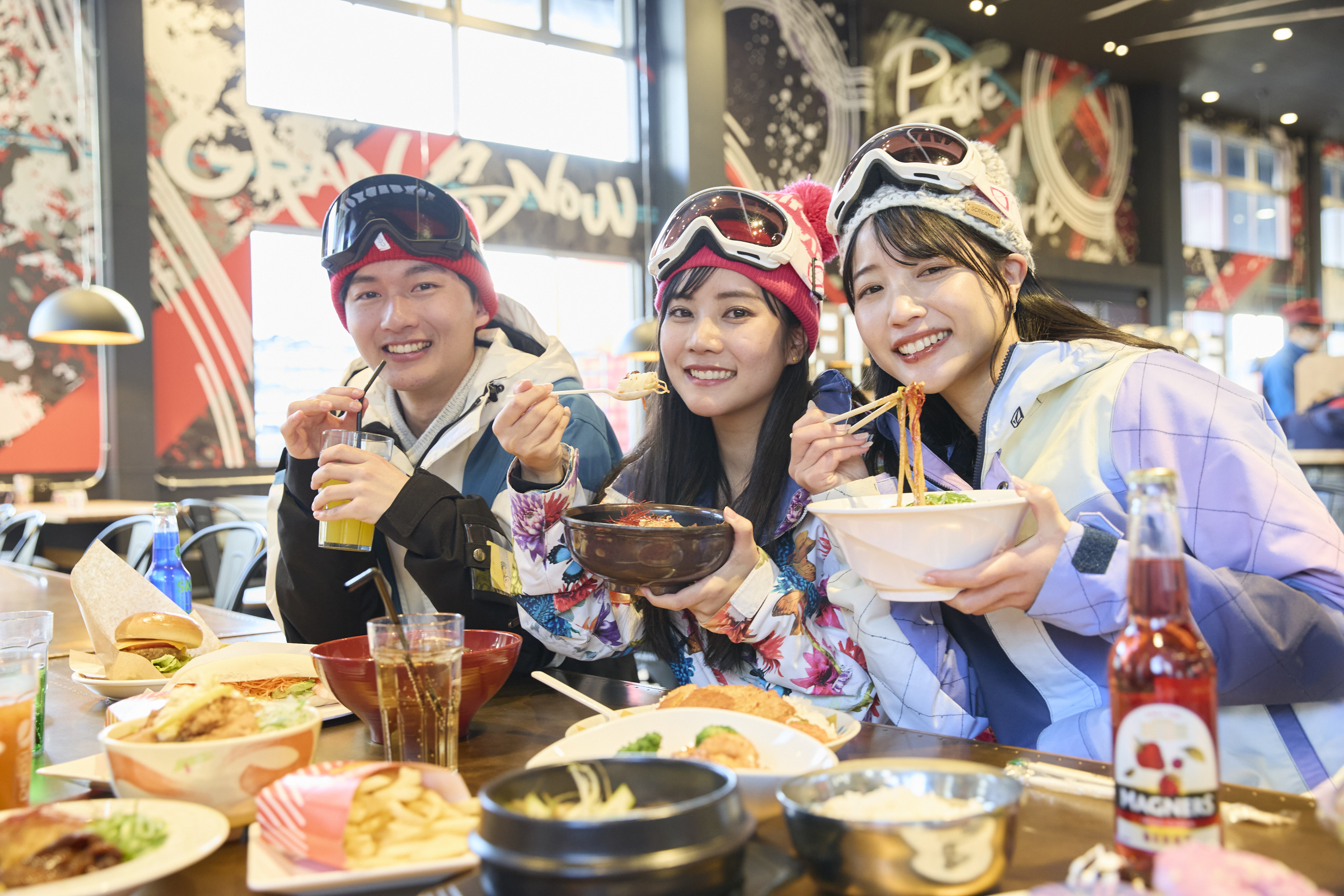 食事メニューも充実！
