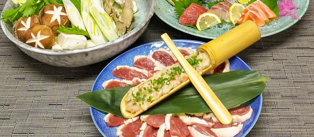 鴨鍋コース