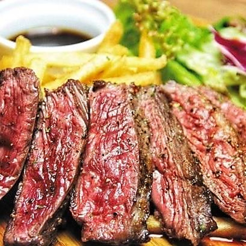 熟成肉の炙りステーキ
