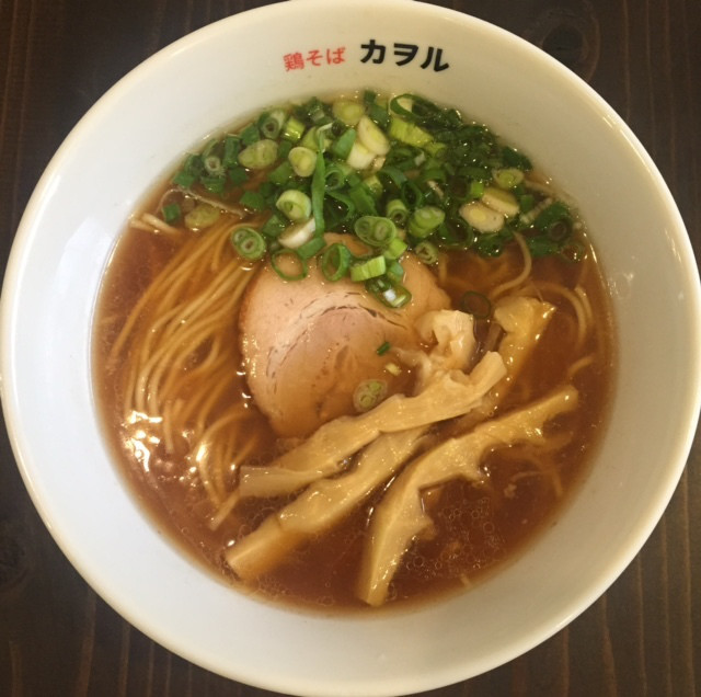 鶏そば　醤油