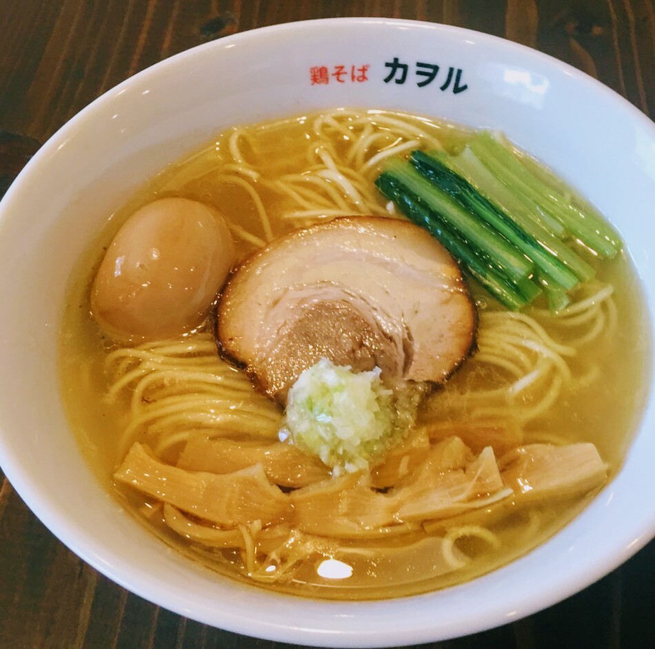 鶏そば（塩・醤油）　味玉