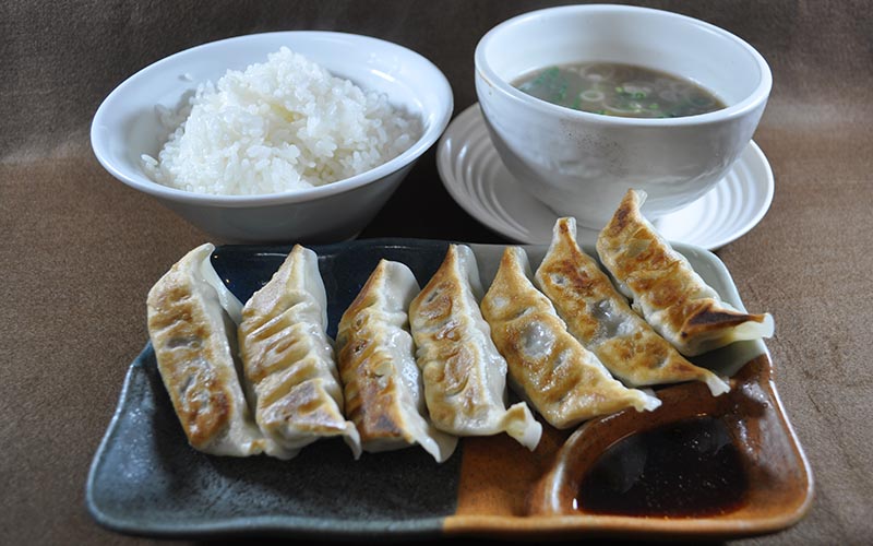 ギョーザ定食