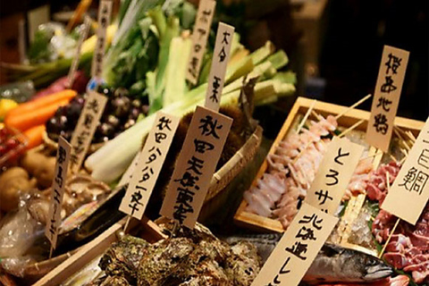 名駅2分♪毎日全国の漁港から取り寄せる新鮮な魚介類をご案内！