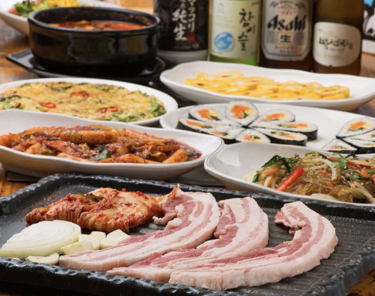 種類豊富な韓国料理(*/▽＼*)