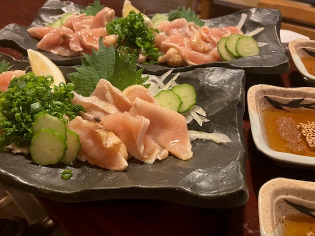 阿波尾鶏のたたき