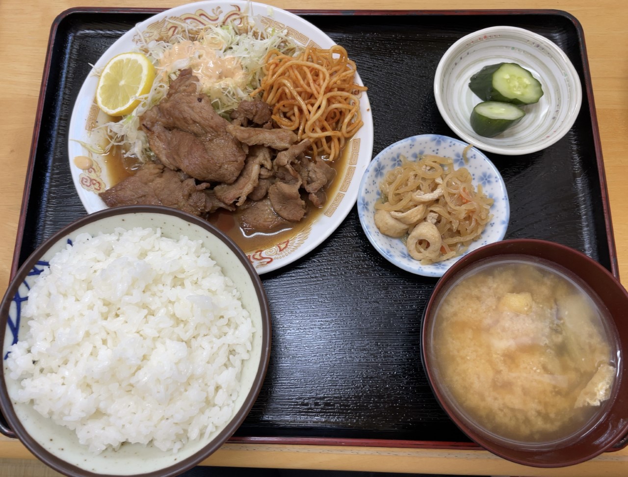 焼肉定食　1000円