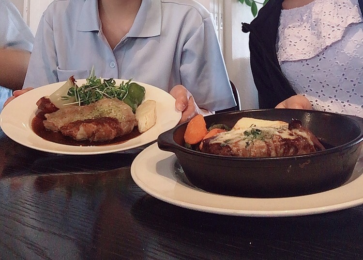 日替わりランチや煮込みハンバーグが人気★