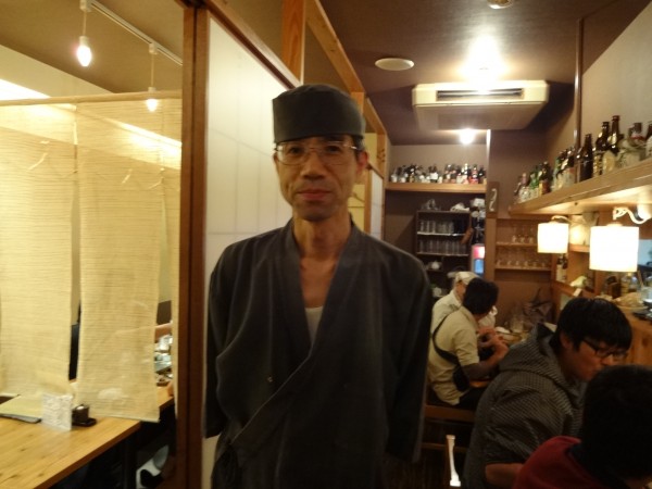 おいしいお料理をお酒を提供してくれる店主